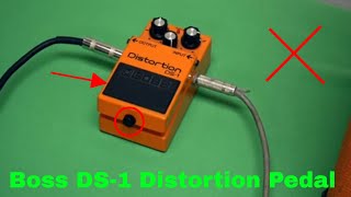 ✅ How To Use Boss DS1 Distortion Pedal Review [upl. by Rudolf]