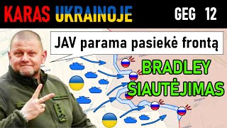 Geg 12 KEIČIASI ĮVYKIŲ RAIDA Ukrainiečiai KONTRATAKUOJA su JAV Karine Parama  Karas Ukrainoje [upl. by Yanehc]