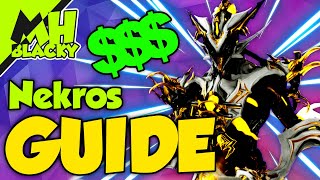 WARFRAME Nekros Prime GUIDETUTORIAL  Loot JA aber TANK oO [upl. by Plumbo]