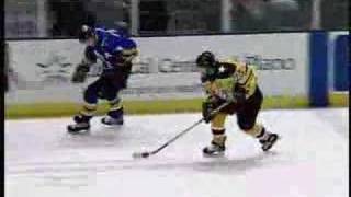 Lyon Messier Big Hit NHL Prospect [upl. by Allene712]