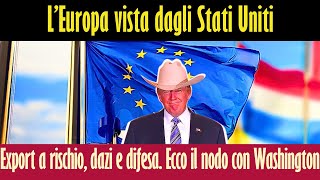 Donald Trump il nemico dell’Unione Europea [upl. by Aplihs909]