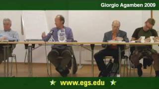 Giorgio Agamben Aristotles De Anima amp Division of Life 2009 38 [upl. by Sundberg]