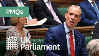 Prime Ministers Questions PMQs  29 June 2022 [upl. by Yelekreb]