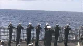 Navy Burial at Sea [upl. by Rand]