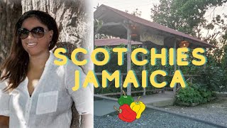 Best Jerk Chicken In Jamaica  Welcome to Scotchies in St Anns [upl. by Eisenberg]