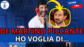 🔥 SCANDALO AD AFFARI TUOI DE MARTINO SHOCK quotLO VOGLIO FAREquot 😱 [upl. by Syman]