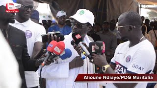 Mise en service du village de Sareme  Message émouvant du PCA du groupe Maritalia Alioune Ndiaye [upl. by Dew244]