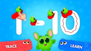 Numbers 123 for Kids 1  Learn Numbers from 1 to 10 with Cute Animal Friend Fluffy  GoKids Games [upl. by Canter]