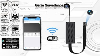 How To Setup a Mini Spy Wifi Camera on smart phone [upl. by Raouf442]