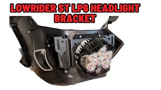 Lowrider ST LP6 Headlight Bracket on TCMT ST Fairing [upl. by Ihculo]