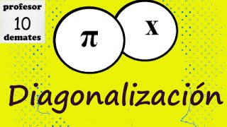 Diagonalización 02 de matrices 2x2 ejercicio resuelto 1 [upl. by Ysdnil]