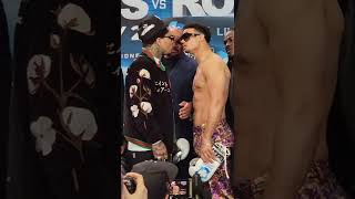 GERVONTA DAVIS VS ROLANDO ROMERO HEATED FACE OFF AHEAD OF BIG TIME BOXINGS RETURN TO BROOKLYN NY [upl. by Conger]