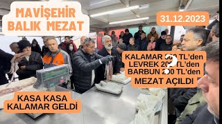 KASA KASA BALIK YİNE YETMEDİ 31122023 balık mezat keşfet [upl. by Oza]