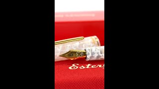 Get the LAST Esterbrook Winter White Estie Fountain Pen [upl. by Kcajyllib]