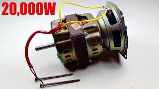 free energy generator 250v 20kw big capacitor electricity Service energy generator ideas [upl. by Ramed713]