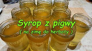 Syrop z pigwy  na zimę do herbaty [upl. by Wilcox]