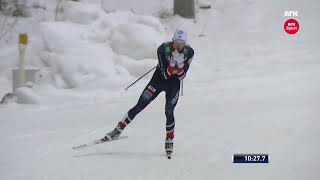 201617 combinata 10 km Lahti1  Frenzel Hirvonen Rydzek [upl. by Ecinaej]