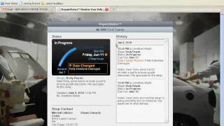 Mitchell RepairCenter Online Repair Status [upl. by Yahsan]