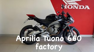 Aprilia Tuono 660 Factory [upl. by Gregrory]