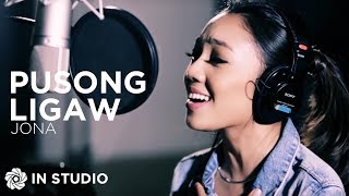 Pusong Ligaw  Jona Official Recording Session [upl. by Schach]