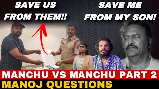 🚨Part 2 Mohan Babu vs Manchu Manoj Latest  Manchu Vishnu  Poolachokka  Manchu Vishnu [upl. by Uv436]