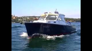 Bellmarine 50kW electric inboard powers harbour cruiser [upl. by Anitnerolf]