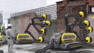 latest smart Automatic Construction Building fastest work Modern Techniques Automatic machines [upl. by Nunnery237]