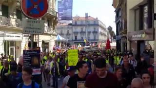 ACTE 22  Les Gilets Jaunes à Montpellier PAS ESSOUFLES DU TOUT [upl. by Breeze]