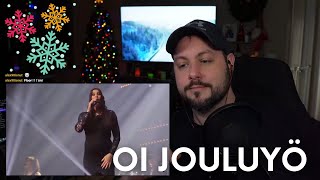 Raskasta Joulua  Oi Jouluyö  Floor Jansen REACTION [upl. by Solomon919]