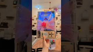 ALISHABAGSHIJAB START PREMIUM GIFT PACKING packing gift viralshorts viralvideo [upl. by Belanger]