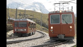 Gornergratbahn GGB MGB  Zermatt  Matterhorn  August 2022 [upl. by Theall]