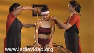 Ayurveda Panchakarma  Kerala Oil Massage [upl. by Tnek]