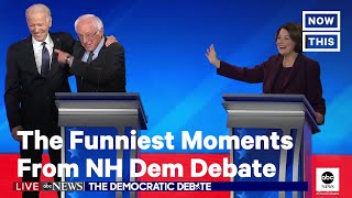 Here Are the Funniest Moments From New Hampshire Democratic Debate  NowThis [upl. by Stinky]