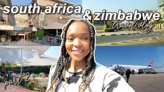 SOUTH AFRICA amp ZIMBABWE TRAVEL VLOG PT 2 🇿🇦🇿🇼  Spend a Week With Me in Bulawayo amp Johannesburg [upl. by Suravart]