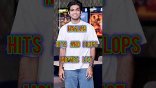 Naslen K Gafoor Hits And Flops Movies List naslen shortvideo movie shortsviral shorts short [upl. by Adnavoj]