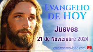 Evangelio de HOY Jueves 21 de noviembre 2024 Lc 194144 [upl. by Nolyaj]