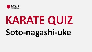 🏷️ Karate Quiz  Sotonagashiuke [upl. by Adnuahsar74]