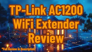 TPLink AC1200 WiFi Extender Review [upl. by Miarfe]