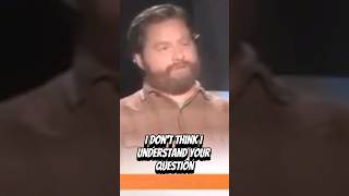 ENFP Zach Galifianakis Having An Uncomfortably Awkward Interview  Blast Last Energy Dom mbti enfp [upl. by Vasilek573]