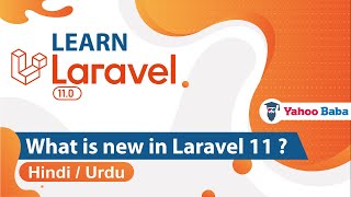 Laravel 11 New Features Tutorial in Hindi  Urdu [upl. by Teddy34]