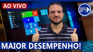 Melhor DESEMPENHO no PC Erro DISCO 100 [upl. by Aneloc]