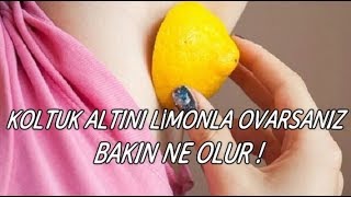 KOLTUK ALTINI LİMONLA OVARSANIZ BAKIN NE OLUR [upl. by Brindle435]