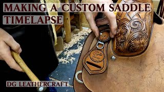 Making a Custom Saddle Timelapse [upl. by Liryc]