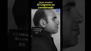 Al Capone es condenado por evasión de impuestos shorts culturageneral [upl. by Natsirhc]