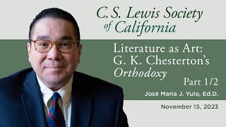 Literature as Art G K Chesterton’s quotOrthodoxyquot led by José Maria J Yulo  Part 12 [upl. by Koosis780]