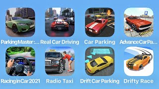 Parking Master Real Car Driving Car Parking Advance Car Parking Racing in Car Radio Taxi [upl. by Ahouh]