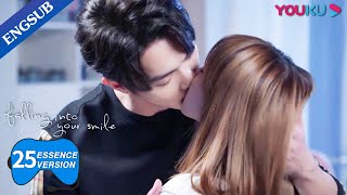 Lu Sichengs kiss skill is getting better and better  Falling Into Your Smile  YOUKU [upl. by Akemor656]