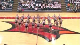 Collegiate High Kick Championship 2012  Michigan State University Pompon CHAMPIONS [upl. by Garwin]