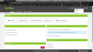 Navigating the Taxwise Software Menu [upl. by Portie]