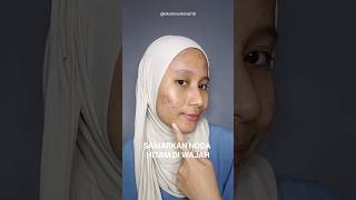 Samarkan noda hitam di wajah dengan Moisturizer Wardah Crystal Secret ✨ wardahbeauty bekasjerawat [upl. by Orihakat]